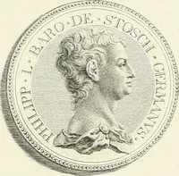 An illustration from Oeuvre du chevalier Hedlinger, ou, Recueil des medailles de ce celebre artiste, gravées en taille douce, accompagnées d'une explication historique et critique, et précédées de la vie de l'auteur (1778)