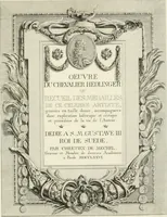 An illustration from Oeuvre du chevalier Hedlinger, ou, Recueil des medailles de ce celebre artiste, gravées en taille douce, accompagnées d'une explication historique et critique, et précédées de la vie de l'auteur (1778)