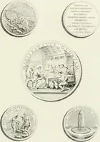An illustration from Oeuvre du chevalier Hedlinger, ou, Recueil des medailles de ce celebre artiste, gravées en taille douce, accompagnées d'une explication historique et critique, et précédées de la vie de l'auteur (1778)
