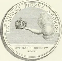Picture 41 of 191 from Oeuvre du chevalier Hedlinger, ou, Recueil des medailles de ce celebre artiste, gravées en taille douce, accompagnées d'une explication historique et critique, et précédées de la vie de l'auteur (1778), leaf 60