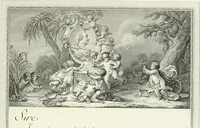 An illustration from Oeuvre du chevalier Hedlinger, ou, Recueil des medailles de ce celebre artiste, gravées en taille douce, accompagnées d'une explication historique et critique, et précédées de la vie de l'auteur (1778)