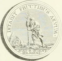 An illustration from Oeuvre du chevalier Hedlinger, ou, Recueil des medailles de ce celebre artiste, gravées en taille douce, accompagnées d'une explication historique et critique, et précédées de la vie de l'auteur (1778)