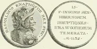 Picture 84 of 191 from Oeuvre du chevalier Hedlinger, ou, Recueil des medailles de ce celebre artiste, gravées en taille douce, accompagnées d'une explication historique et critique, et précédées de la vie de l'auteur (1778), leaf 92