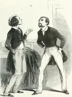 An illustration from Oeuvres choisies de Gavarni (1848)