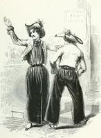 An illustration from Oeuvres choisies de Gavarni (1848)