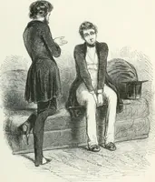 An illustration from Oeuvres choisies de Gavarni (1848)