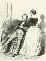 An illustration from Oeuvres choisies de Gavarni (1848)