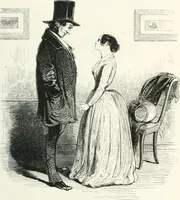 An illustration from Oeuvres choisies de Gavarni (1848)
