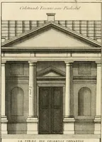 An illustration from uvres d'architecture de Vincent Scamozzi, architecte de la République de Venise (1764)