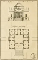 An illustration from uvres d'architecture de Vincent Scamozzi, architecte de la République de Venise (1764)