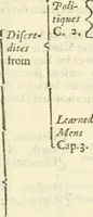 An illustration from Of the advancement and proficience of learning; or, The partitions of sciences, IX bookes. Written in Latin by the most eminent, illustrious Lord Francis Bacon (1640)