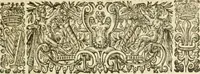 An illustration from Of the advancement and proficience of learning; or, The partitions of sciences, IX bookes. Written in Latin by the most eminent, illustrious Lord Francis Bacon (1640)