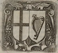 An illustration from Of the dominion, or, ownership of the sea two books. In the first is shew'd, that the sea, by the lavv of nature, or nations, is not common to all men, but capable of private dominion or proprietie, as well as the land. In the second is proved, that the dominion of the British sea, or that which incompasseth the isle of Great Britain, is, and ever hath been, a part or appendant of the empire of that island. Written at first in Latin, and entituled, Mare clausum seu, De dominio maris, by John Selden ... Translated into English; and set forth with som additional evidences and discourses (1652)