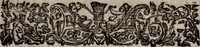 An illustration from Of the dominion, or, ownership of the sea two books. In the first is shew'd, that the sea, by the lavv of nature, or nations, is not common to all men, but capable of private dominion or proprietie, as well as the land. In the second is proved, that the dominion of the British sea, or that which incompasseth the isle of Great Britain, is, and ever hath been, a part or appendant of the empire of that island. Written at first in Latin, and entituled, Mare clausum seu, De dominio maris, by John Selden ... Translated into English; and set forth with som additional evidences and discourses (1652)