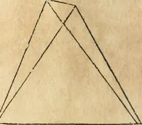 An illustration from The elements of Euclid : viz, the first six books, together with the eleventh and twelfth : the errors, by which Theon, or others, have long ago vitiated these books, are corrected, and some of Euclid's demonstrations are restored : also, The book of Euclid's data, in like manner corrected (1834)