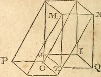 An illustration from The elements of Euclid : viz, the first six books, together with the eleventh and twelfth : the errors, by which Theon, or others, have long ago vitiated these books, are corrected, and some of Euclid's demonstrations are restored : also, The book of Euclid's data, in like manner corrected (1834)