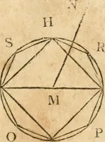 An illustration from The elements of Euclid : viz, the first six books, together with the eleventh and twelfth : the errors, by which Theon, or others, have long ago vitiated these books, are corrected, and some of Euclid's demonstrations are restored : also, The book of Euclid's data, in like manner corrected (1834)