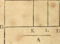 An illustration from The elements of Euclid : viz, the first six books, together with the eleventh and twelfth : the errors, by which Theon, or others, have long ago vitiated these books, are corrected, and some of Euclid's demonstrations are restored : also, The book of Euclid's data, in like manner corrected (1834)