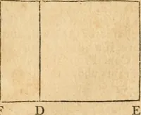 An illustration from The elements of Euclid : viz, the first six books, together with the eleventh and twelfth : the errors, by which Theon, or others, have long ago vitiated these books, are corrected, and some of Euclid's demonstrations are restored : also, The book of Euclid's data, in like manner corrected (1834)