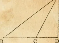 An illustration from The elements of Euclid : viz, the first six books, together with the eleventh and twelfth : the errors, by which Theon, or others, have long ago vitiated these books, are corrected, and some of Euclid's demonstrations are restored : also, The book of Euclid's data, in like manner corrected (1834)