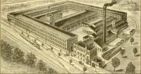 An illustration from Official American textile directory; containing reports of all the textile manufacturing establishments in the United States and Canada, together with the yarn trade index ... Comp. annually by the Textile world journal (1901)