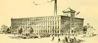 An illustration from Official American textile directory; containing reports of all the textile manufacturing establishments in the United States and Canada, together with the yarn trade index ... Comp. annually by the Textile world journal (1906)