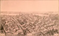 An illustration from Official American textile directory; containing reports of all the textile manufacturing establishments in the United States and Canada, together with the yarn trade index ... Comp. annually by the Textile world journal (1906)