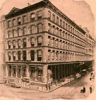 An illustration from Official American textile directory; containing reports of all the textile manufacturing establishments in the United States and Canada, together with the yarn trade index ... Comp. annually by the Textile world journal (1906)