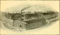 An illustration from Official American textile directory; containing reports of all the textile manufacturing establishments in the United States and Canada, together with the yarn trade index ... Comp. annually by the Textile world journal (1906)