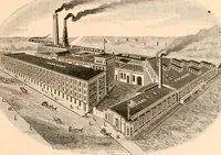 Picture 116 of 141 from Official American textile directory; containing reports of all the textile manufacturing establishments in the United States and Canada, together with the yarn trade index ... Comp. annually by the Textile world journal (1906), leaf 506
