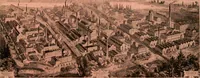 An illustration from Official American textile directory; containing reports of all the textile manufacturing establishments in the United States and Canada, together with the yarn trade index ... Comp. annually by the Textile world journal (1913)