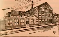 An illustration from Official American textile directory; containing reports of all the textile manufacturing establishments in the United States and Canada, together with the yarn trade index ... Comp. annually by the Textile world journal (1913)