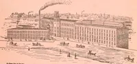 An illustration from Official American textile directory; containing reports of all the textile manufacturing establishments in the United States and Canada, together with the yarn trade index ... Comp. annually by the Textile world journal (1913)