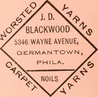 An illustration from Official American textile directory; containing reports of all the textile manufacturing establishments in the United States and Canada, together with the yarn trade index ... Comp. annually by the Textile world journal (1913)