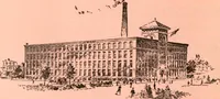 An illustration from Official American textile directory; containing reports of all the textile manufacturing establishments in the United States and Canada, together with the yarn trade index ... Comp. annually by the Textile world journal (1913)