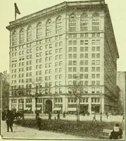 An illustration from Official American textile directory; containing reports of all the textile manufacturing establishments in the United States and Canada, together with the yarn trade index ... Comp. annually by the Textile world journal (1914)