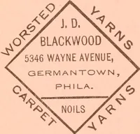 An illustration from Official American textile directory; containing reports of all the textile manufacturing establishments in the United States and Canada, together with the yarn trade index ... Comp. annually by the Textile world journal (1914)