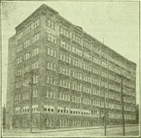 An illustration from Official American textile directory; containing reports of all the textile manufacturing establishments in the United States and Canada, together with the yarn trade index ... Comp. annually by the Textile world journal (1914)
