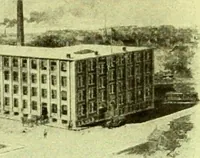 An illustration from Official American textile directory; containing reports of all the textile manufacturing establishments in the United States and Canada, together with the yarn trade index ... Comp. annually by the Textile world journal (1915)