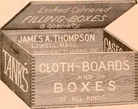 An illustration from Official American textile directory; containing reports of all the textile manufacturing establishments in the United States and Canada, together with the yarn trade index ... Comp. annually by the Textile world journal (1915)