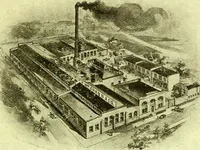 An illustration from Official American textile directory; containing reports of all the textile manufacturing establishments in the United States and Canada, together with the yarn trade index ... Comp. annually by the Textile world journal (1915)