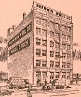 An illustration from Official American textile directory; containing reports of all the textile manufacturing establishments in the United States and Canada, together with the yarn trade index ... Comp. annually by the Textile world journal (1916)