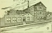 An illustration from Official American textile directory; containing reports of all the textile manufacturing establishments in the United States and Canada, together with the yarn trade index ... Comp. annually by the Textile world journal (1916)