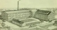 An illustration from Official American textile directory; containing reports of all the textile manufacturing establishments in the United States and Canada, together with the yarn trade index ... Comp. annually by the Textile world journal (1916)