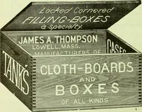 An illustration from Official American textile directory; containing reports of all the textile manufacturing establishments in the United States and Canada, together with the yarn trade index ... Comp. annually by the Textile world journal (1916)