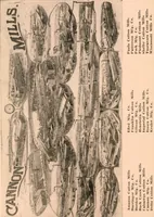 An illustration from Official American textile directory; containing reports of all the textile manufacturing establishments in the United States and Canada, together with the yarn trade index ... Comp. annually by the Textile world journal (1916)