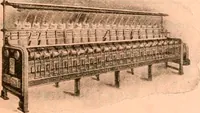 An illustration from Official American textile directory; containing reports of all the textile manufacturing establishments in the United States and Canada, together with the yarn trade index ... Comp. annually by the Textile world journal (1917)