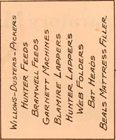 An illustration from Official American textile directory; containing reports of all the textile manufacturing establishments in the United States and Canada, together with the yarn trade index ... Comp. annually by the Textile world journal (1918)