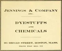 An illustration from Official American textile directory; containing reports of all the textile manufacturing establishments in the United States and Canada, together with the yarn trade index ... Comp. annually by the Textile world journal (1918)