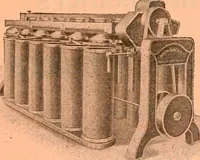 An illustration from Official American textile directory; containing reports of all the textile manufacturing establishments in the United States and Canada, together with the yarn trade index ... Comp. annually by the Textile world journal (1918)
